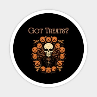 Trick or treats? Halloween night Magnet